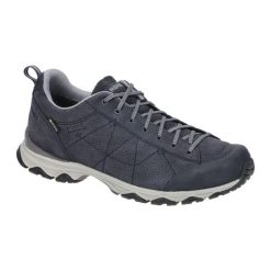 Buty trekkingowe męskie MEINDL Matera GTX, z membraną Gore-Tex. Niebieskie trekkingi MEINDL, bez wzorów, z gore-texu, bez zapięcia. Za 999.00 zł.