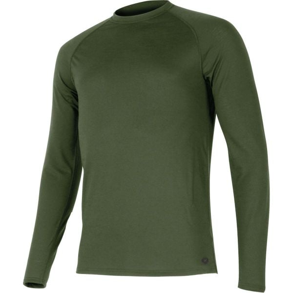 Męska koszulka merino ATAR. Zielone bielizna termoaktywna LASTING, m, bez wzorów, z materiału, bez ramiączek, narciarskie. Za 389.00 zł.