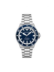 Emporio Armani Zegarek Sea Explorer AR60079 Srebrny. Szare, analogowe zegarki Emporio Armani, srebrne. Za 1,599.00 zł.