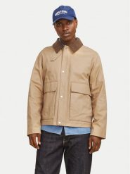 Jack&Jones Kurtka przejściowa Manchester 12272884 Beżowy Regular Fit. Brązowe kurtki Jack&Jones, m, bez wzorów, z syntetyku, bez kaptura. Za 399.99 zł.
