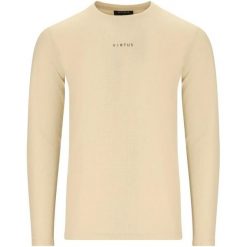 Koszulka z długim rękawem Virtus Dalkota. Brązowe bluzki z długim rękawem VIRTUS, m, bez wzorów, bez kołnierzyka, bez ramiączek. Za 237.00 zł.