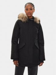 Woolrich Kurtka puchowa Arctic Raccoon CFWWOU0538FR UT0001 Czarny Regular Fit. Czarne kurtki Woolrich, m, bez wzorów, z puchu, bez kaptura. Za 2,519.00 zł.