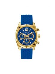 Guess Zegarek Resistance GW0729G1 Niebieski. Niebieskie, analogowe zegarki Guess. Za 549.99 zł.