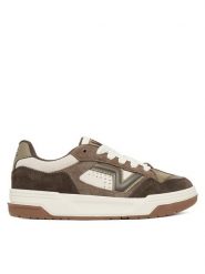 Vans Sneakersy Upland VN000D6FBF01 Brązowy. Brązowe buty sportowe casual Vans, bez wzorów, ze skóry, bez zapięcia. Za 399.99 zł.