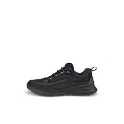 Buty trekkingowe Ecco ULT-TRN. Czarne buty trekkingowe ecco, bez wzorów, ze skóry, bez zapięcia. Za 787.00 zł.