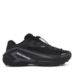 Buty do biegania Salomon. Czarne buty do biegania Salomon, bez wzorów, bez zapięcia, do biegania. Za 729.99 zł.