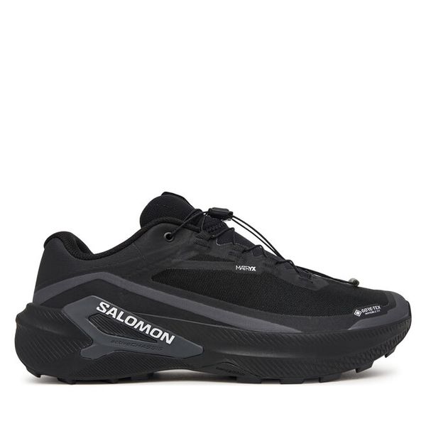 Buty do biegania Salomon. Czarne buty do biegania Salomon, bez wzorów, bez zapięcia, do biegania. Za 729.99 zł.