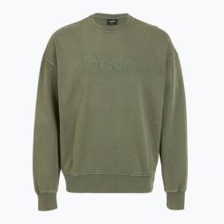 Bluza męska PROSTO Crewneck Sheriff. Zielone bluzy Prosto., m, bez wzorów, bez kaptura. Za 199.99 zł.