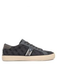 Guess Sneakersy FMPDAV FAL12 Szary. Szare buty sportowe casual Guess, z aplikacjami, z materiału, bez zapięcia. Za 419.99 zł.