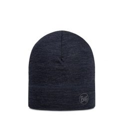 Czapka z wełny merynosów Buff Merino Lightweight. Niebieskie czapki zimowe Buff, bez wzorów, z wełny. Za 109.99 zł.