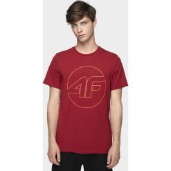 T-shirt męski. T-shirty 4F, m, bez wzorów, bez kołnierzyka, bez ramiączek. Za 49.99 zł.
