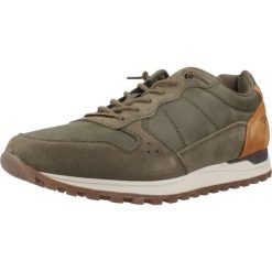 Buty KANGAROOS K950 Zielony. Zielone buty trekkingowe Kangaroos, bez wzorów, ze skóry, bez zapięcia, trekkingowe. Za 361.43 zł.
