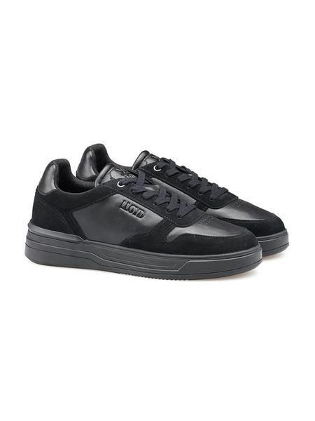 LLOYD Sneakersy w kolorze czarnym rozmiar: 45. Czarne buty sportowe casual Lloyd, bez wzorów, z materiału, bez zapięcia. Za 284.95 zł.