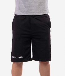 Spodenki sportowe Givova Terry Band czarne 2XL. Czarne krótkie spodenki sportowe Givova, m, bez wzorów, z bawełny. Za 104.34 zł.