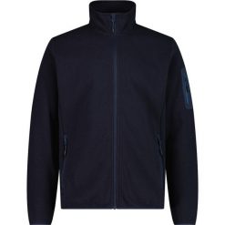 Bluza zippowana z technicznej siateczki CMP. Czarne bluzy z kapturem CMP, bez wzorów, z materiału, z kapturem. Za 246.00 zł.