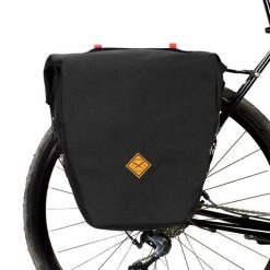 Torba rowerowa Pannier Large w kolorze czarnym RESTRAP. Czarne torby na laptopa RESTRAP. Za 532.90 zł.