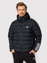 Adidas Kurtka puchowa Itavic 3-Stripes Midweight GT1674 Czarny Regular Fit. Czarne kurtki Adidas, m, bez wzorów, z puchu, bez kaptura. Za 499.99 zł.