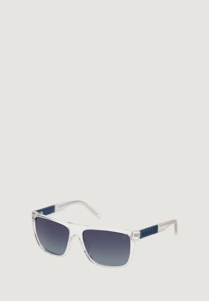 Okulary Mężczyzna TIMBERLAND Polarized. Białe okulary przeciwsłoneczne Timberland, prostokątne. Za 443.65 zł.