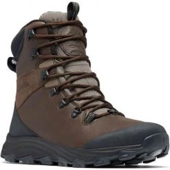 Buty trekkingowe męskie Columbia Expeditionist Extreme Outdry. Brązowe trekkingi Columbia, bez wzorów, z materiału, za kostkę, bez zapięcia. Za 549.99 zł.