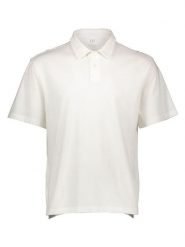 GAP Koszulka polo w kolorze kremowym rozmiar: XS. Brązowe koszulki polo GAP, xs, bez wzorów, z bawełny, bez kołnierzyka, bez ramiączek. Za 77.95 zł.