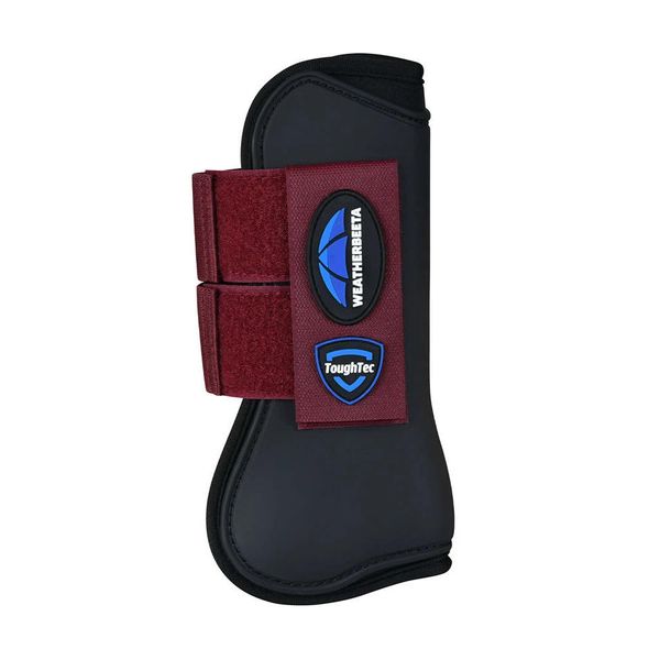 Otwarte przednie getry dla koni Weatherbeeta Tough-Tec Prime. Czarne legginsy długie sportowe WEATHERBEETA, m, bez wzorów, do jazdy konnej. Za 122.00 zł.