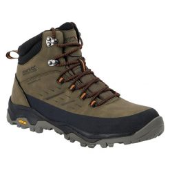 Męskie Buty Do Chodzenia Blake. Czarne buty turystyczne Regatta, bez wzorów, z gumy, bez zapięcia, trekkingowe. Za 481.99 zł.