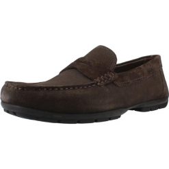Buty GEOX U MONER W 2FIT Brązowy. Brązowe buty turystyczne Geox, bez wzorów, ze skóry, bez zapięcia, trekkingowe. Za 372.99 zł.