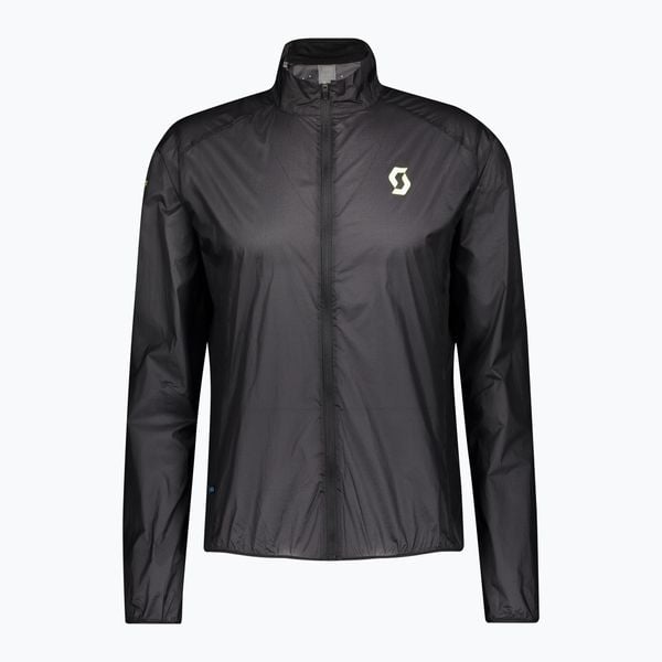 Kurtka do biegania męska SCOTT RC Run WB. Czarne kurtki Scott, l, bez wzorów, z materiału, bez kaptura. Za 489.99 zł.