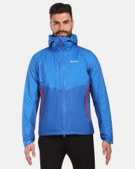 Męska kurtka hardshell Kilpi HURRICANE-M. Niebieskie kurtki Kilpi, na zimę, l, bez wzorów, z hardshellu, bez kaptura. Za 731.89 zł.