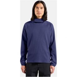 Bluza z kapturem Odlo Mid layer hoody CUBIC. Szare bluzy z kapturem ODLO, l, bez wzorów, z materiału, z kapturem. Za 319.99 zł.