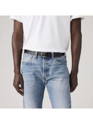 Levi's Skórzany pasek w kolorze czarnym rozmiar: 70. Czarne paski Levi's®, bez wzorów, z materiału. Za 82.45 zł.
