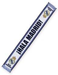 Szalik kibicowski Real Madryt. Szaliki REAL MADRID, bez wzorów, z materiału. Za 86.91 zł.