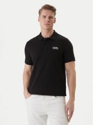 KARL LAGERFELD Polo 745780 562235 Czarny Regular Fit. Czarne koszulki polo KARL LAGERFELD, l, bez wzorów, z bawełny, bez kołnierzyka, bez ramiączek. Za 299.99 zł.