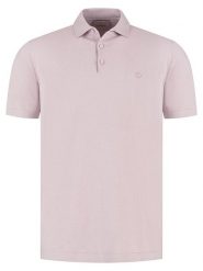 DSTREZZED Koszulka polo w kolorze jasnoróżowym rozmiar: XL. Różowe koszulki polo Dstrezzed, xl, bez wzorów, z bawełny, bez kołnierzyka, bez ramiączek. Za 153.71 zł.