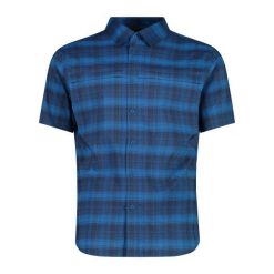 Koszula męska CMP 35S5717. Niebieskie koszule CMP, m, bez wzorów, bez kołnierzyka, bez ramiączek. Za 241.50 zł.