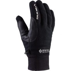 Rękawiczki multifunkcyjne dla dorosłych Viking Solano GORE-TEX. Czarne rękawiczki Viking, bez wzorów, z gore-texu. Za 81.99 zł.