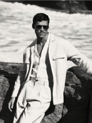 Koszula regular z bawełny egipskiej - beżowy. Brązowe koszule Reserved, l, bez wzorów, z bawełny, bez kołnierzyka, bez ramiączek. Za 179.99 zł.