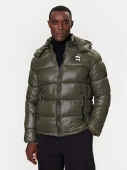 KARL LAGERFELD Kurtka zimowa 505022554590 Zielony Regular Fit. Zielone kurtki KARL LAGERFELD, na zimę, m, bez wzorów, z syntetyku, bez kaptura. Za 1,149.00 zł.