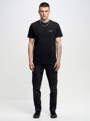 BIG STAR Koszulka w kolorze czarnym rozmiar: 4XL. Czarne bezrękawniki BIG STAR, xl, bez wzorów, z bawełny, bez kołnierzyka, bez ramiączek. Za 61.60 zł.
