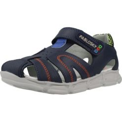 Sandały PABLOSKY 521520P Niebieski. Niebieskie sandały PABLOSKY, z syntetyku, bez zapięcia. Za 259.99 zł.