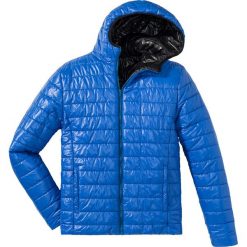 Kurtka dwustronna Regular Fit bonprix czarno-lazurowy. Kurtki marki B'TWIN. Za 169.99 zł.