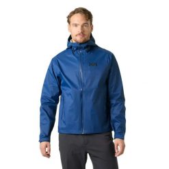 Vesta nieprzemakalna Helly Hansen Loke Terra. Niebieskie odzież kompresyjna Helly Hansen, na lato, m, bez wzorów, z materiału, narciarskie. Za 635.00 zł.