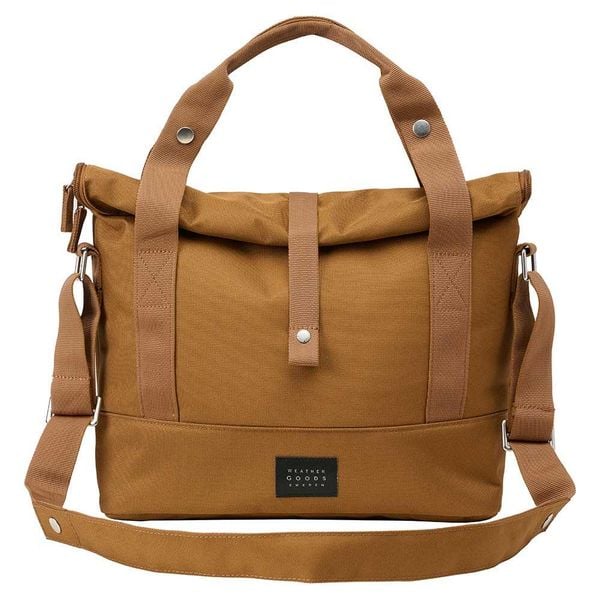 Weathergoods Sweden torba na ramię na rower CITY toffi. Brązowe torby na laptopa WEATHER GOODS. Za 710.50 zł.