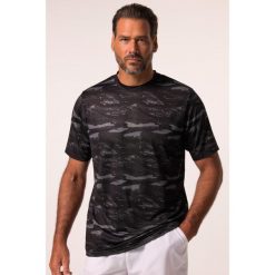 Męska Koszulka funkcyjna tennis rękaw 1/2 graficzny nadruk szybkoschnący. Czarne bluzki z długim rękawem JAY-PI, m, bez wzorów, z elastanu, bez kołnierzyka, bez ramiączek. Za 195.99 zł.