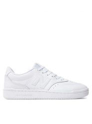 New Balance Sneakersy BB80OOO Biały. Białe buty sportowe casual New Balance, bez wzorów, ze skóry, bez zapięcia. Za 279.99 zł.