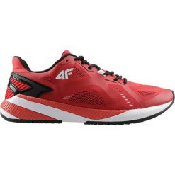 Buty do biegania MRK męskie OBMS301 - czerwony. Czerwone buty do biegania marki 4F, z meshu. Za 249.99 zł.