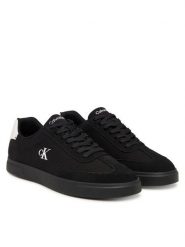 Calvin Klein Sneakersy Low Prof Cupsole Cv HM0HM02236 Czarny. Czarne buty sportowe casual CALVIN KLEIN, bez wzorów, z materiału, bez zapięcia. Za 339.99 zł.