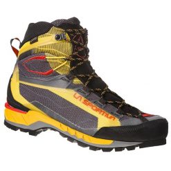 Buty trekkingowe męskie La Sportiva Trango Tech Gtx. Czarne buty trekkingowe La Sportiva, bez wzorów, z materiału, za kostkę, bez zapięcia, trekkingowe. Za 1,186.10 zł.