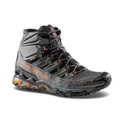 Buty trekkingowe męskie La Sportiva La Ultra Raptor Ii Mid Gtx. Szare trekkingi La Sportiva, bez wzorów, z materiału, bez zapięcia. Za 1,023.00 zł.