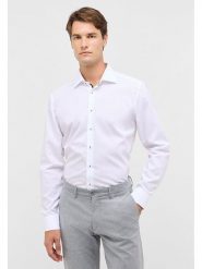 Eterna Koszula - Slim fit - w kolorze białym rozmiar: 44. Białe koszule Eterna, bez wzorów, z bawełny, bez kołnierzyka, bez ramiączek. Za 121.80 zł.